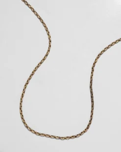 Antique Victorian 14k Gold Cable Chain Necklace