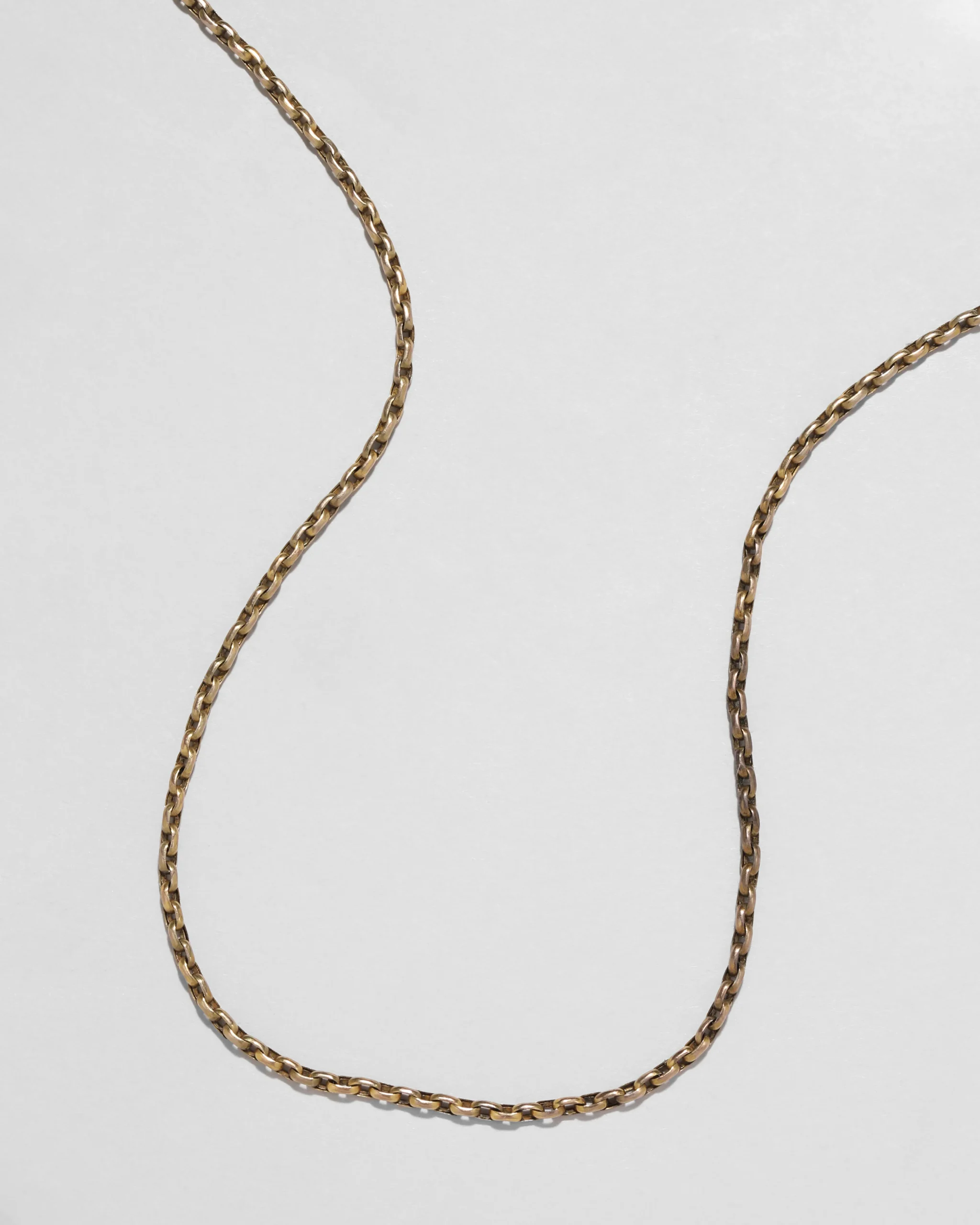 Antique Victorian 14k Gold Cable Chain Necklace