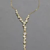 Asterales Gold Cascading Necklace