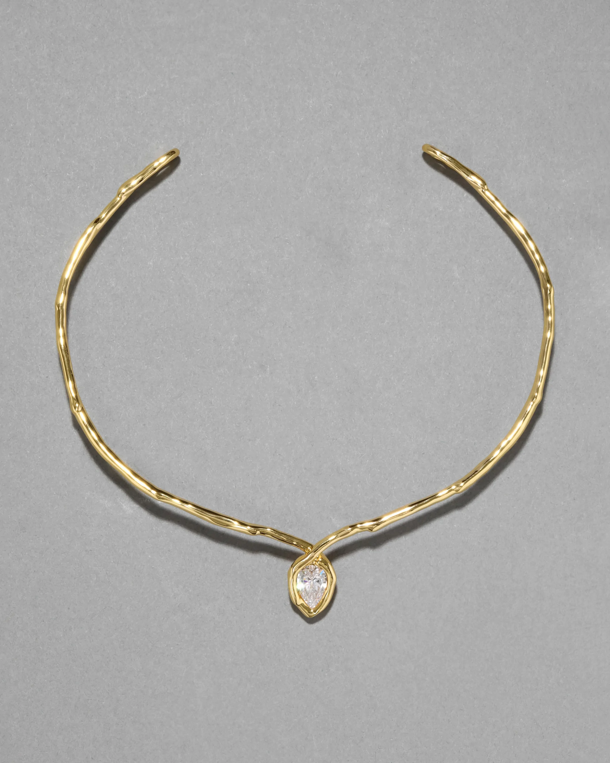 Asterales Gold Floating Collar Necklace