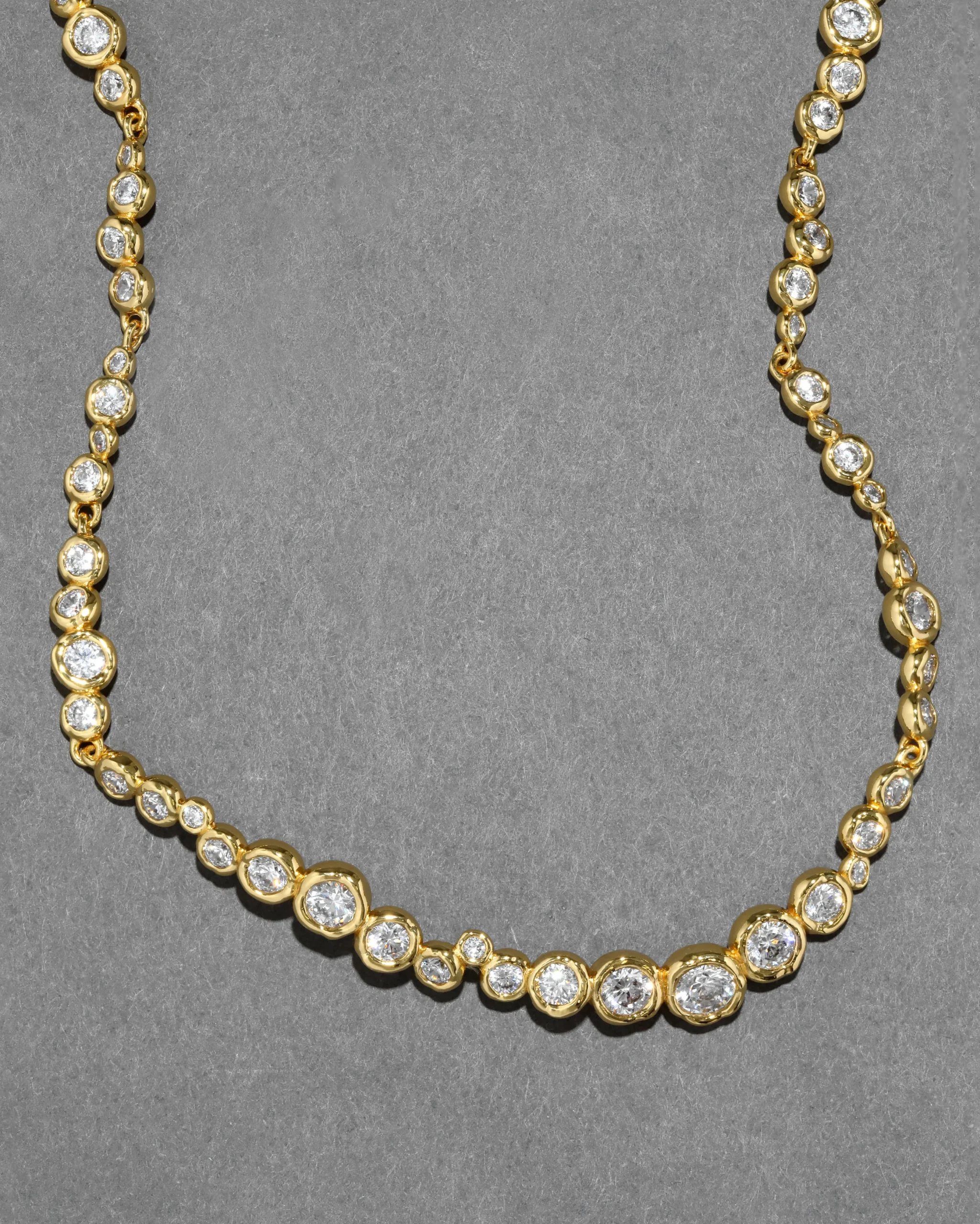 Asterales Gold Riviera Necklace