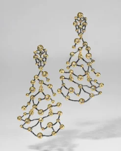 Asterales Noir Large Celestial Earring