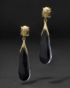 Bonbon Crystal Small Teardrop Earring- White Opal