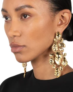 Brut Gold Large Mosaic Earring
