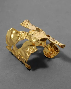 Brut Gold Reef Cuff Bracelet