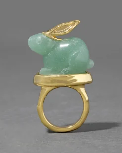 Bunny Aventurine Ring