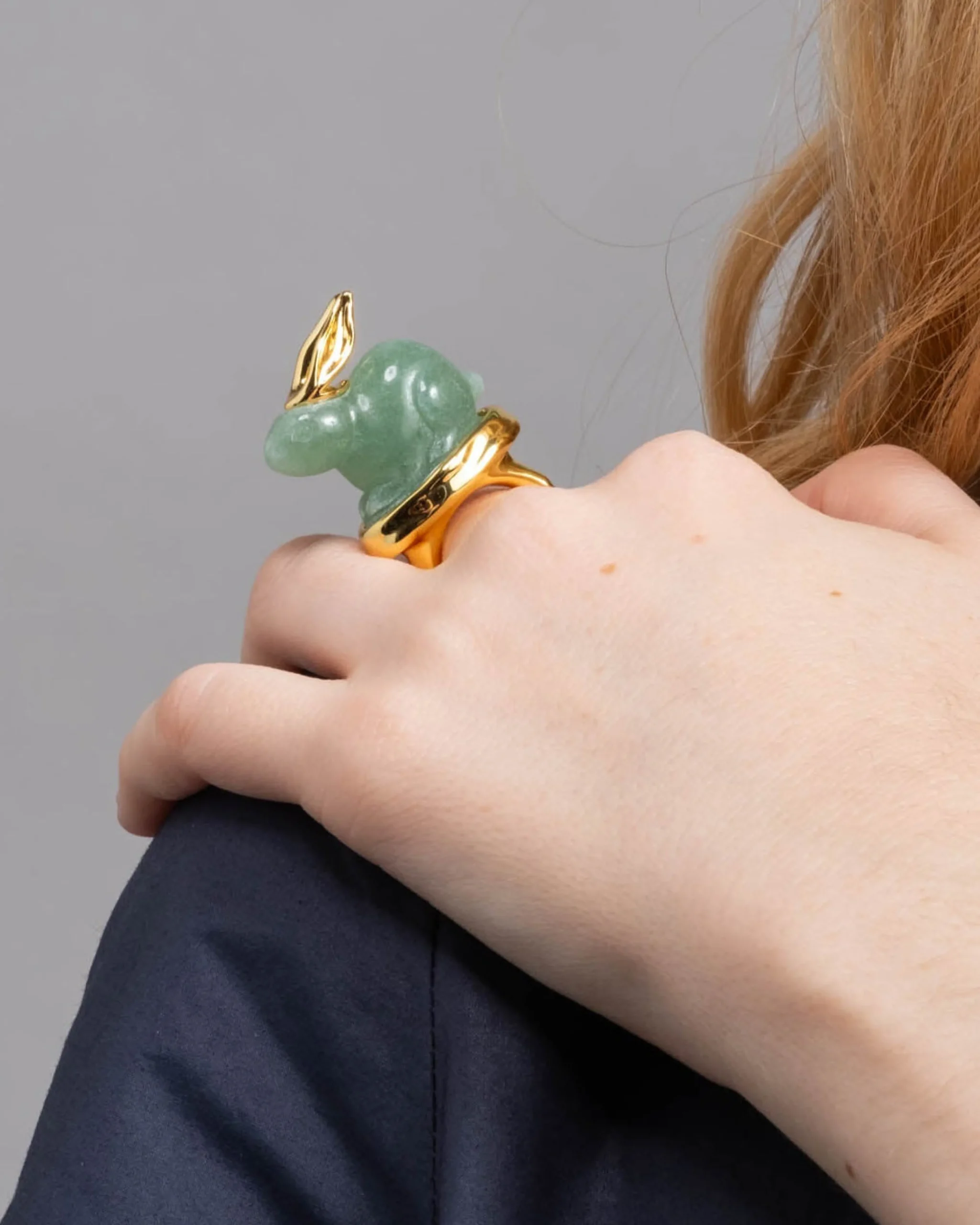 Bunny Aventurine Ring
