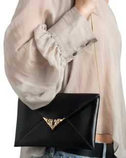 Envelope Clutch- Black