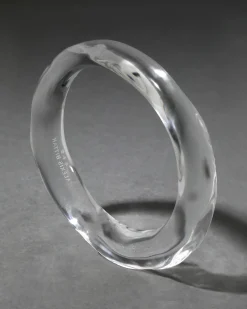 Liquid Lucite Bangle Bracelet