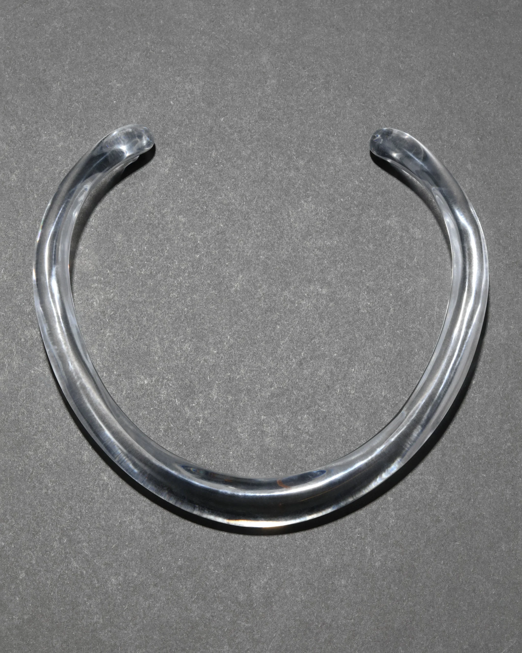 Liquid Lucite Collar Necklace