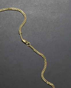 Liquid Lucite Crystal Pavé Teardrop Necklace