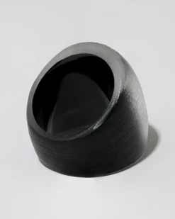 Lucite Block Ring- Black