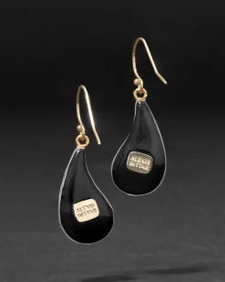 Lucite Dewdrop Earring- White Opal