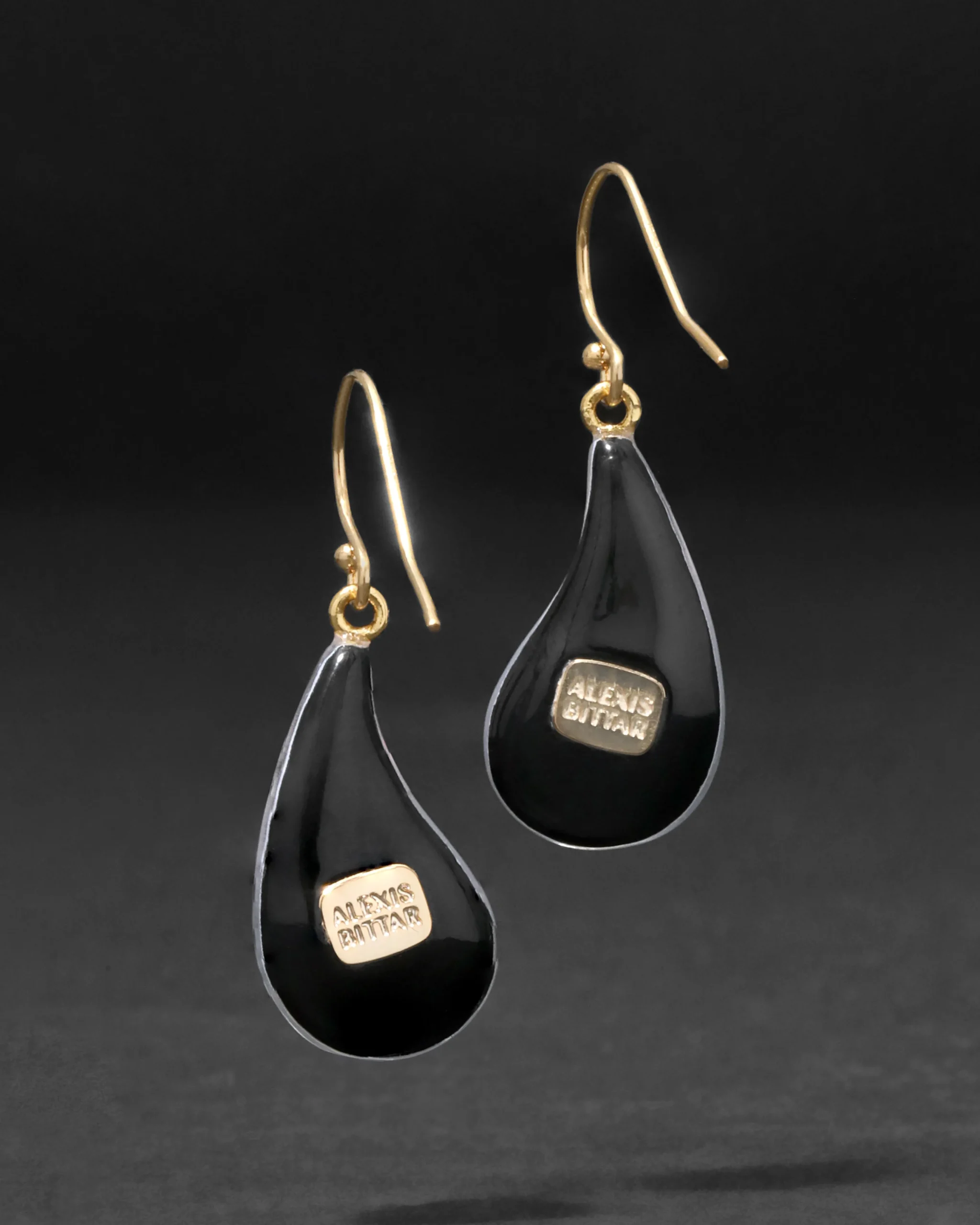 Lucite Dewdrop Earring- White Opal