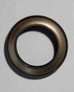 Lucite Saucer Bangle Bracelet- Dune