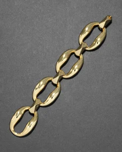 Molten Gold Link Bracelet