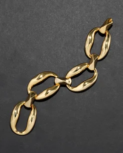 Molten Gold Link Bracelet