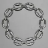 Molten Silver Link Necklace