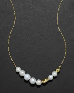 Perla Beaded Slider Necklace