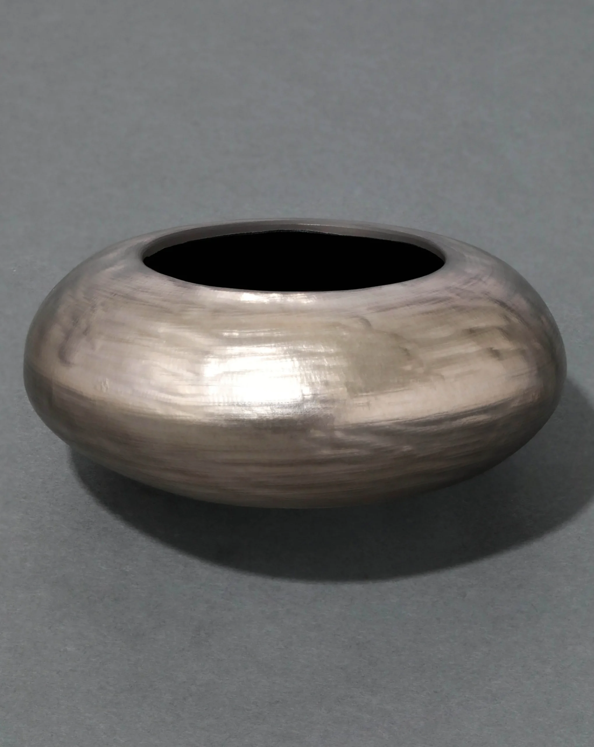 Puffy Lucite Bangle Bracelet- Chocolate