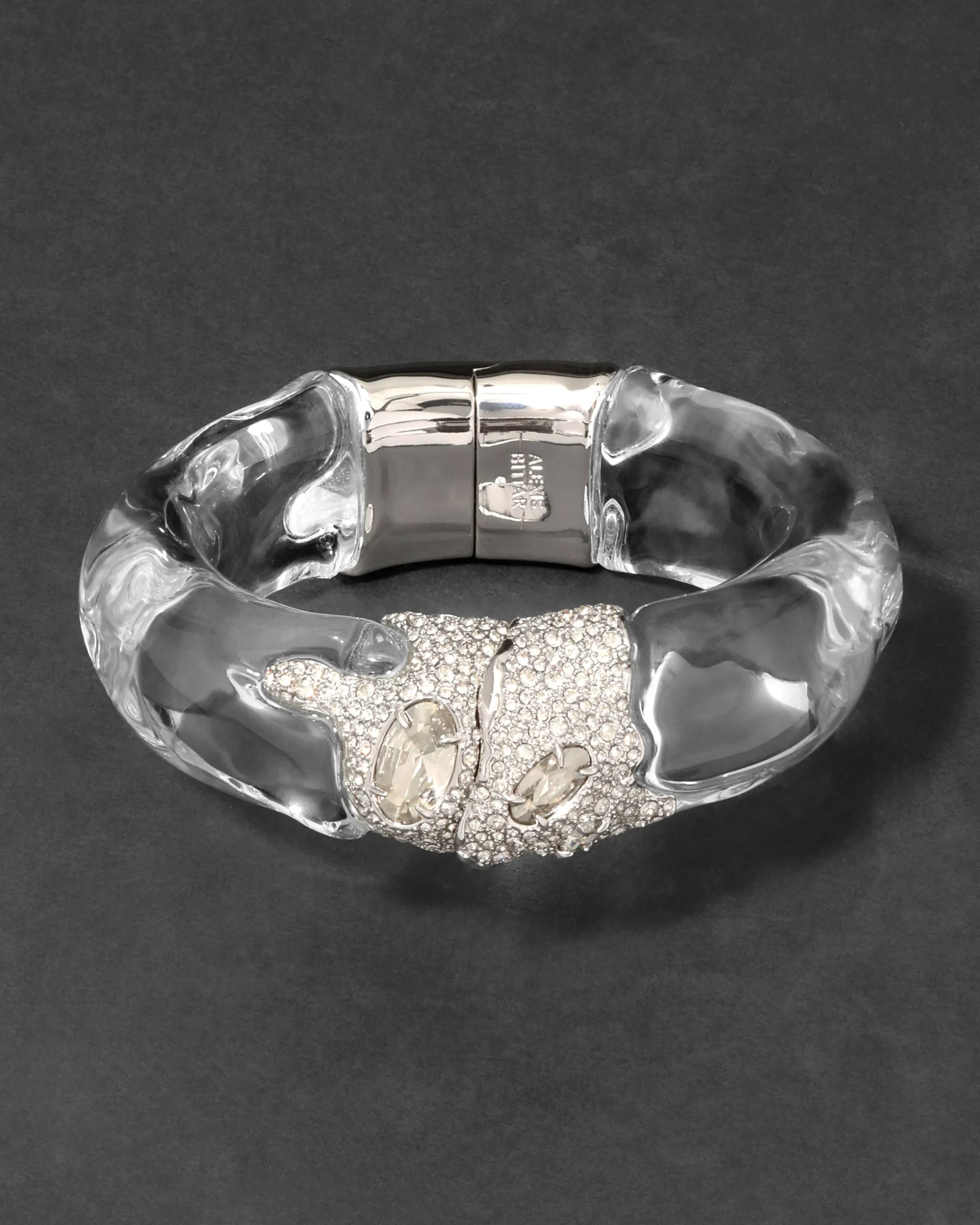 Silverlake Lucite Hinge Bracelet