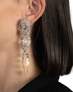 Silverlake Lucite Large Clip Earring