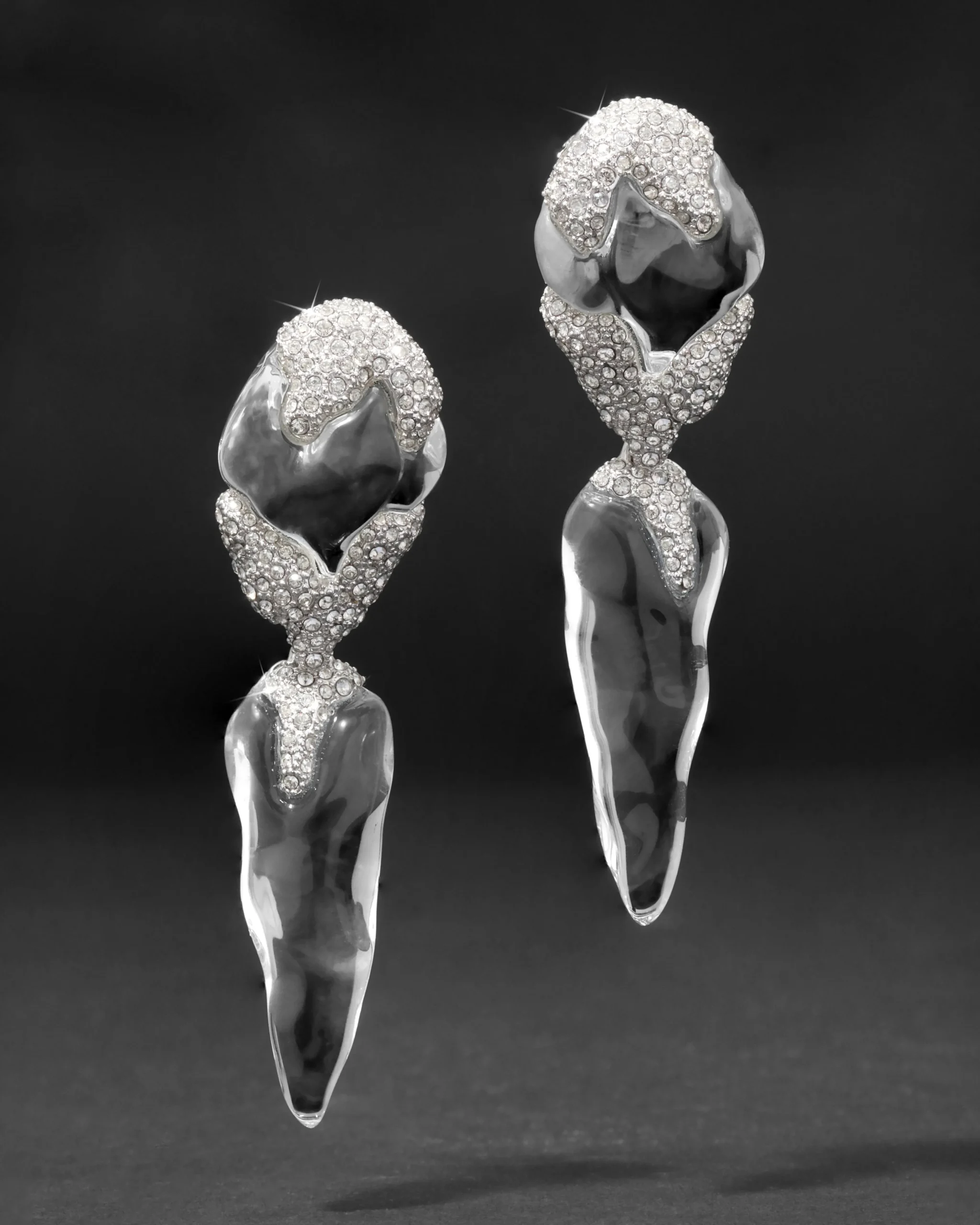 Silverlake Lucite Post Drop Earring
