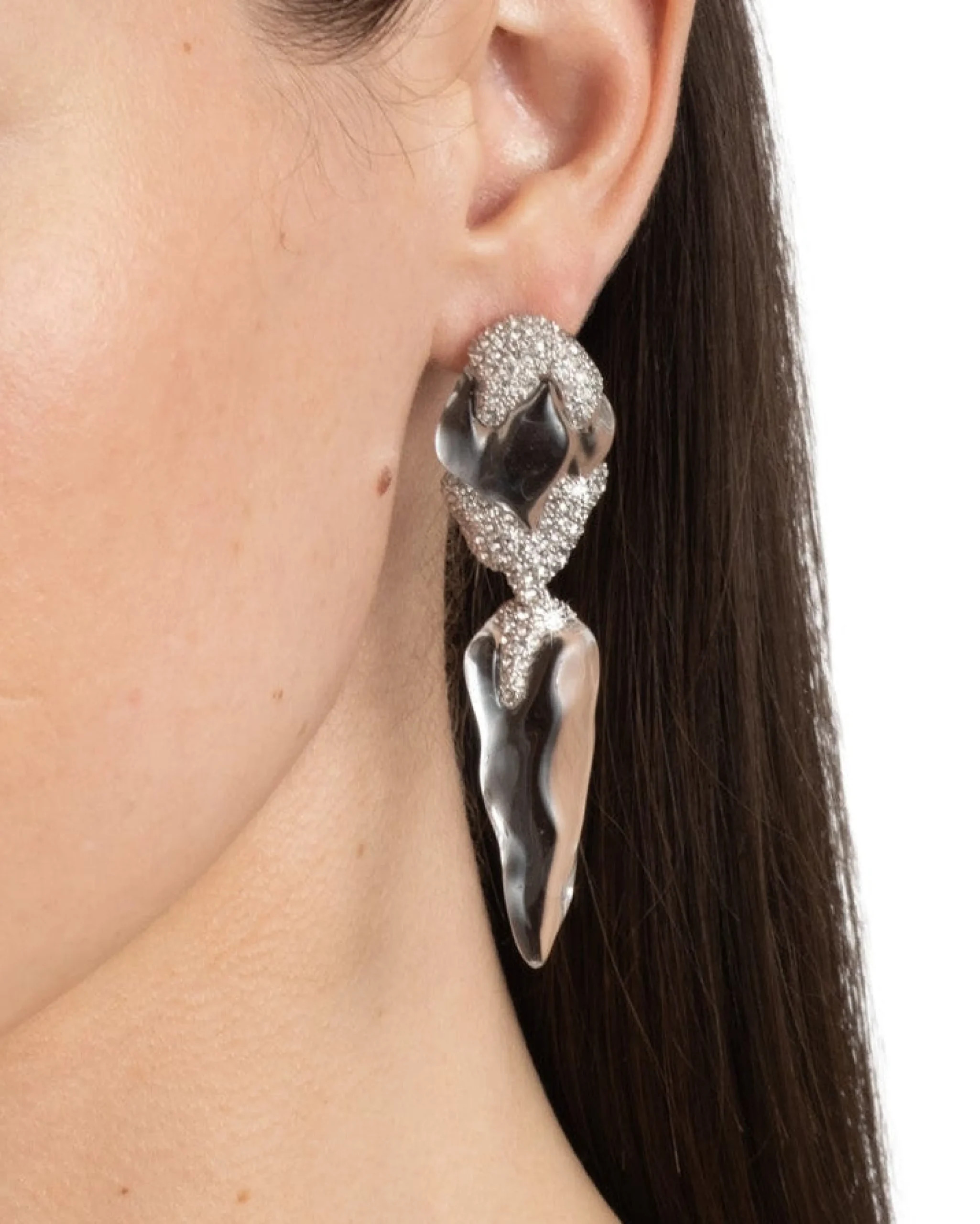 Silverlake Lucite Post Drop Earring