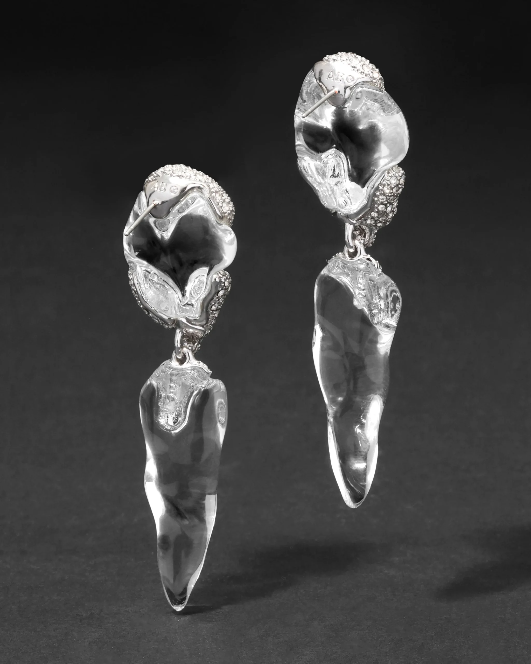 Silverlake Lucite Post Drop Earring
