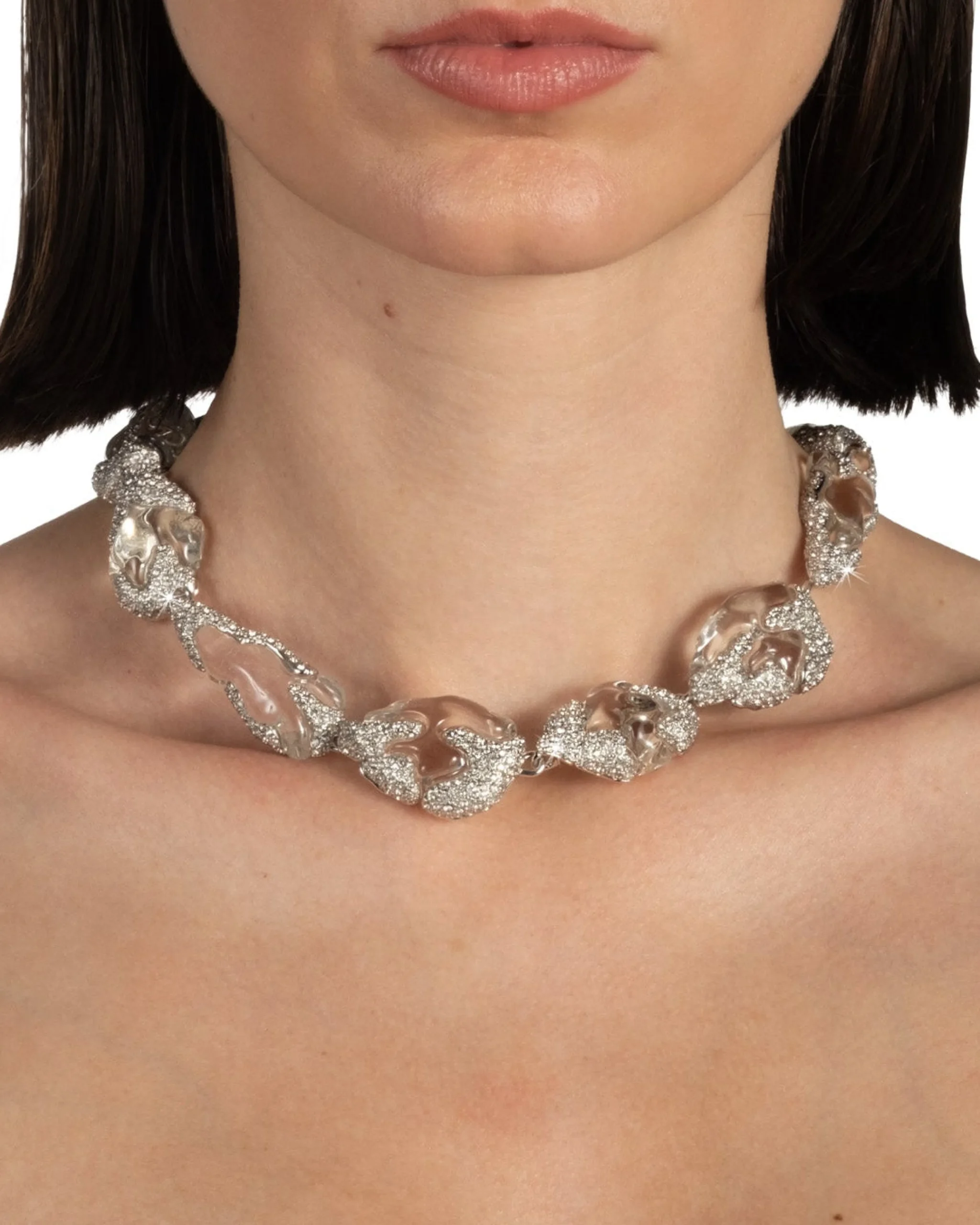Silverlake Lucite Riviera Necklace