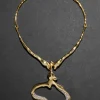 Solanales Crystal Modernist Collar Necklace