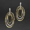 Solanales Crystal Pavé Mobile Post Earring