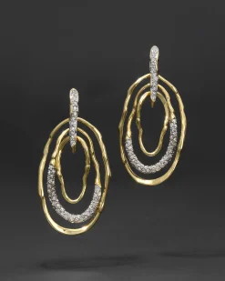 Solanales Crystal Pavé Mobile Post Earring