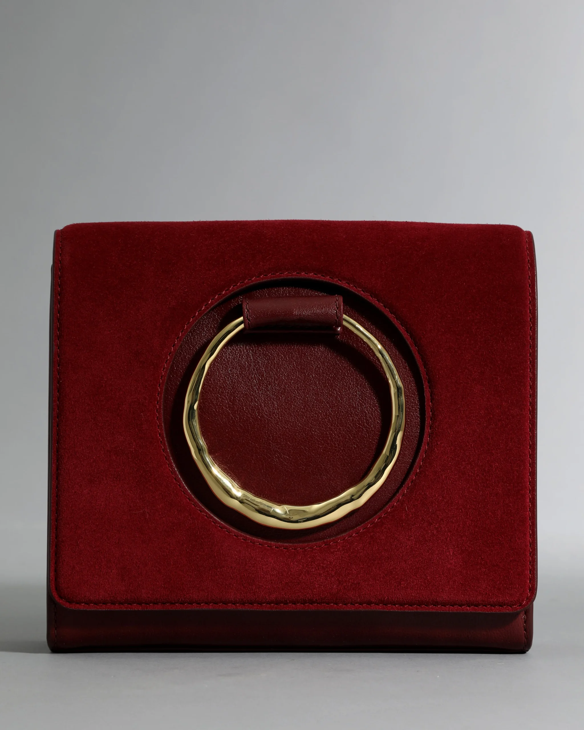 The Hunter Convertible Crossbody Bag- Burgundy