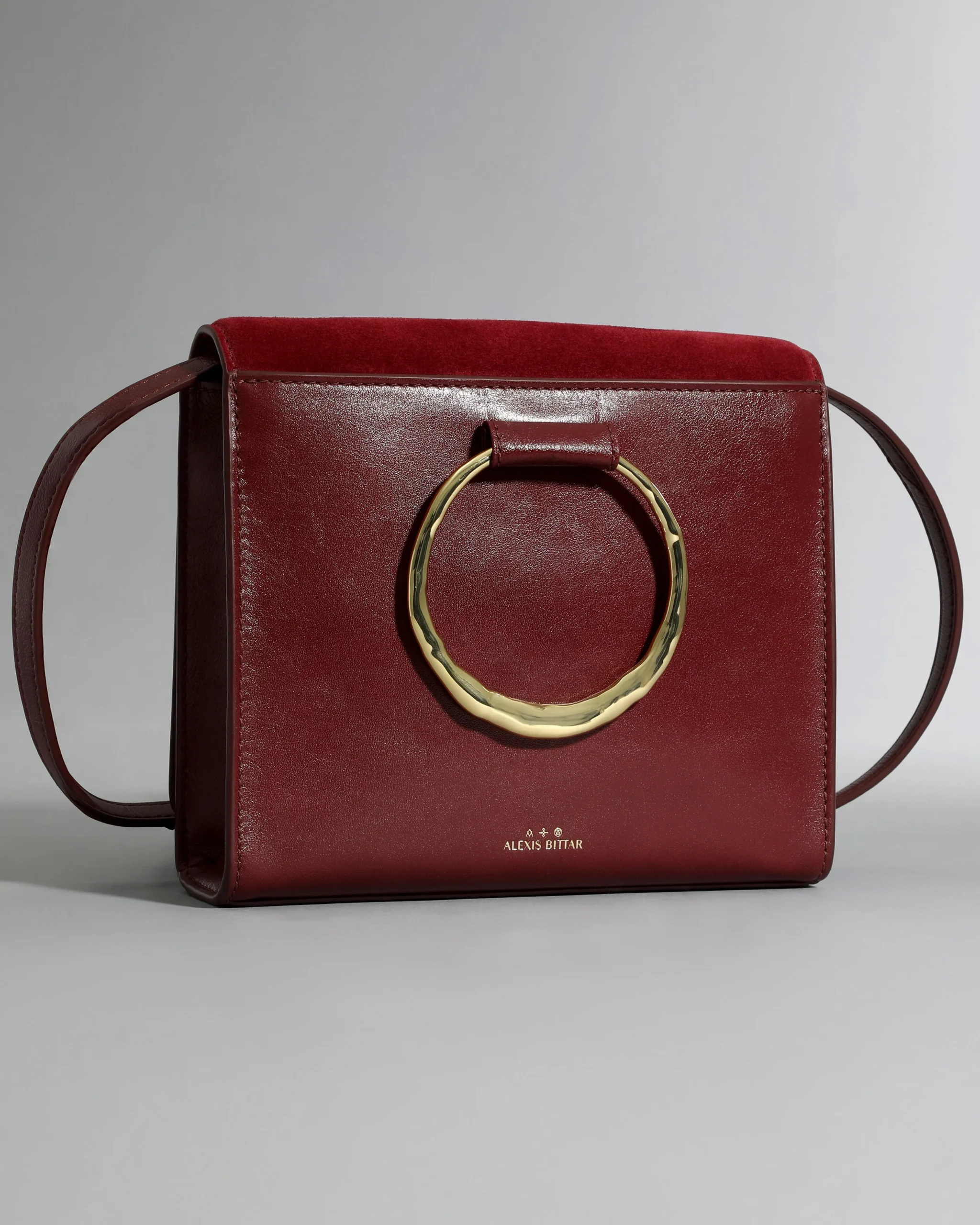 The Hunter Convertible Crossbody Bag- Burgundy