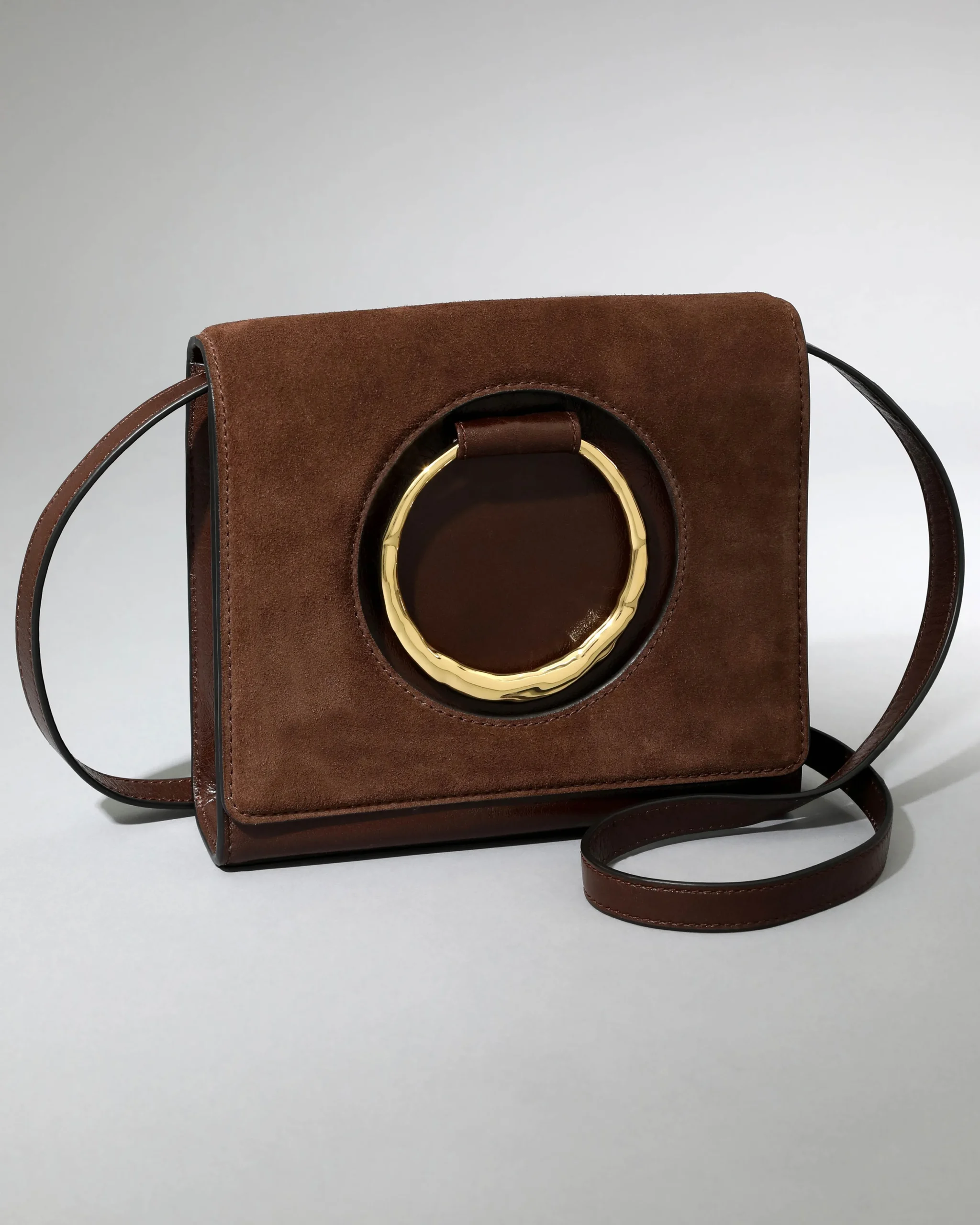 The Hunter Convertible Crossbody Bag- Chocolate