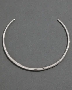 Thin Collar Necklace - Silver