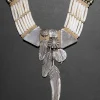 Vintage 1980s Sterling Silver Mary & Doug Hancock Necklace