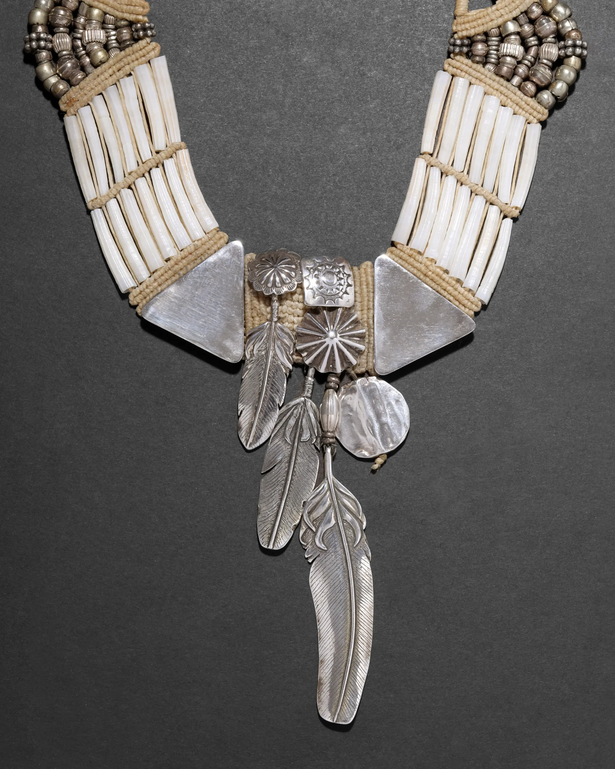 Vintage 1980s Sterling Silver Mary & Doug Hancock Necklace